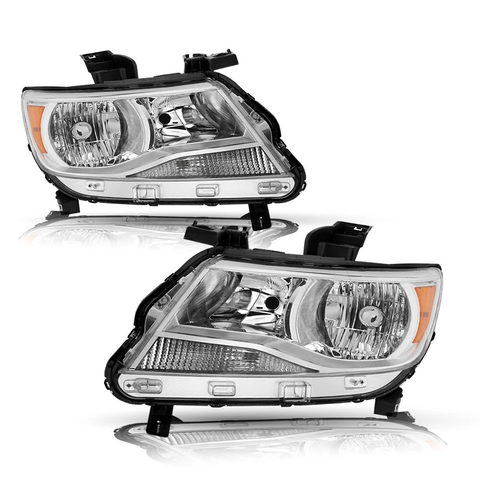 14762 FARO LH/RH JGO FONDO CROMADO CHN ~ CHEVROLET COLORADO 2015 - 2022